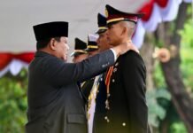 Prabowo Lantik 1.177 Perwira TNI-Polri, Tegaskan Awal Pengabdian untuk Bangsa