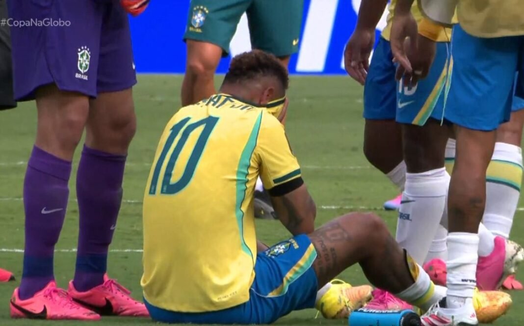 Piala Dunia 2026: Brasil Tersingkir, Norwegia Ukir Sejarah Berkat Brace Haaland Neymar menangis usai negaranya tersingkir dari Piala Dunia 2026. (Foto: X/@joserra_espn)