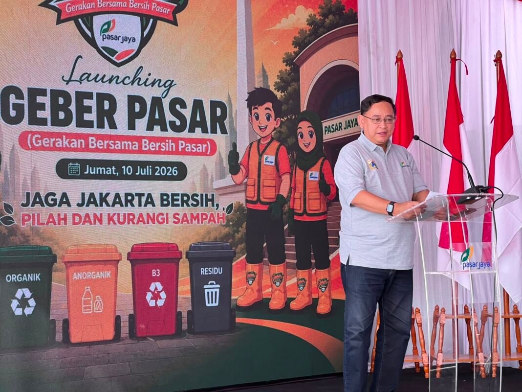 Pasar Jaya Luncurkan Program GEBER di 146 Pasar Jakarta, Terapkan Pilah Sampah dari Sumber Pasar Jaya Luncurkan Program GEBER di 146 Pasar Jakarta, Terapkan Pilah Sampah dari Sumber