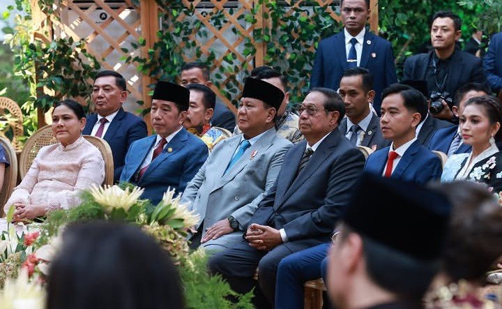 Tiga Presiden Kompak Hadiri Pernikahan Putra Garibaldi Thohir, Jadi Momen Langka di Jakarta Jokowi, Prabowo dan SBY
