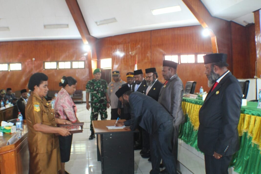 Perkuat Tata Kelola Keuangan Daerah, Bupati Tolikara Dorong Penetapan Perda Hak Keuangan DPRK 2026 Perkuat Tata Kelola Keuangan