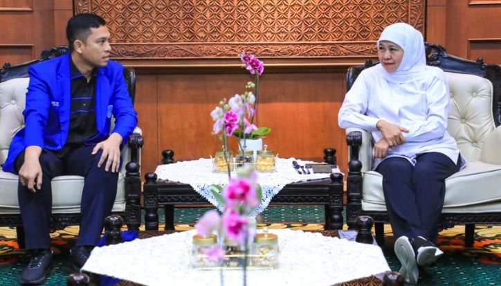 Ketum GAMKI Bertemu Khofifah, Bahas Konferda dan Misi Dagang Jatim ke China ketum gamki