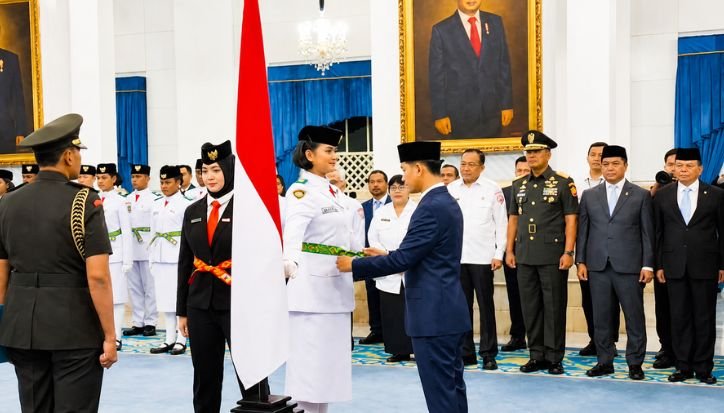 Wapres Gibran Kukuhkan 76 Paskibraka Nasional 2026, Siap Bertugas di Istana Merdeka Gibran