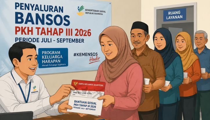 Bansos PKH Tahap 3 2026 Mulai Cair, Ini Cara Cek Penerima dan Pencairannya Bansos
