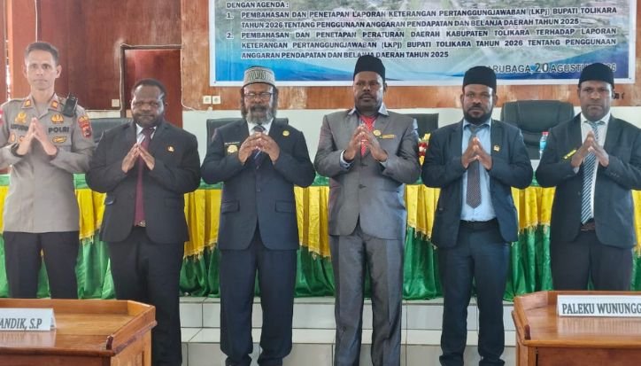 DPRK Tolikara Gelar Penutupan Rapat Paripurna Triwulan III dengan Agenda Pembahasan dan Penetapan LKPJ Bupati Tahun 2025 DPRK Tolikara