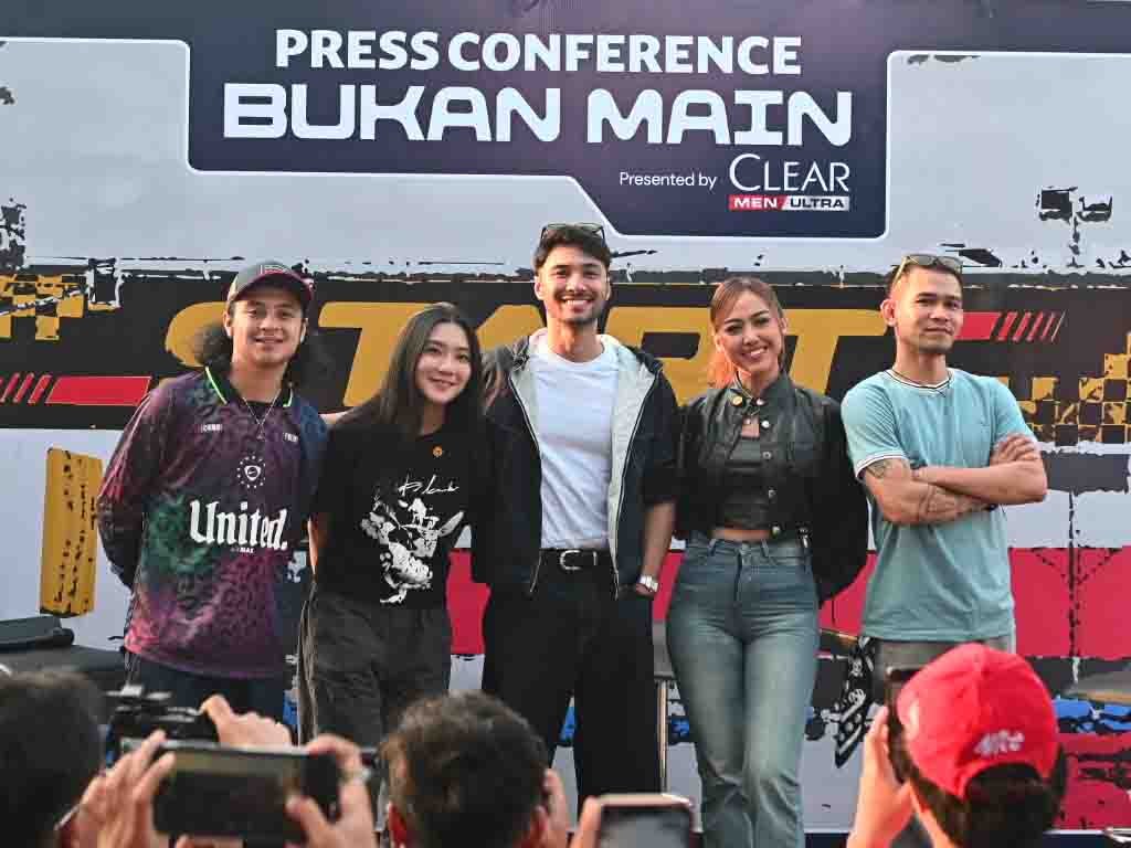 Vindes Hadirkan Gelaran Bukan Main Racing Edition di Sentul, pada 22–23 Agustus 2026 Suasana konferensi pers gelaran Bukan Main milik VINDES. (Foto: Istimewa)