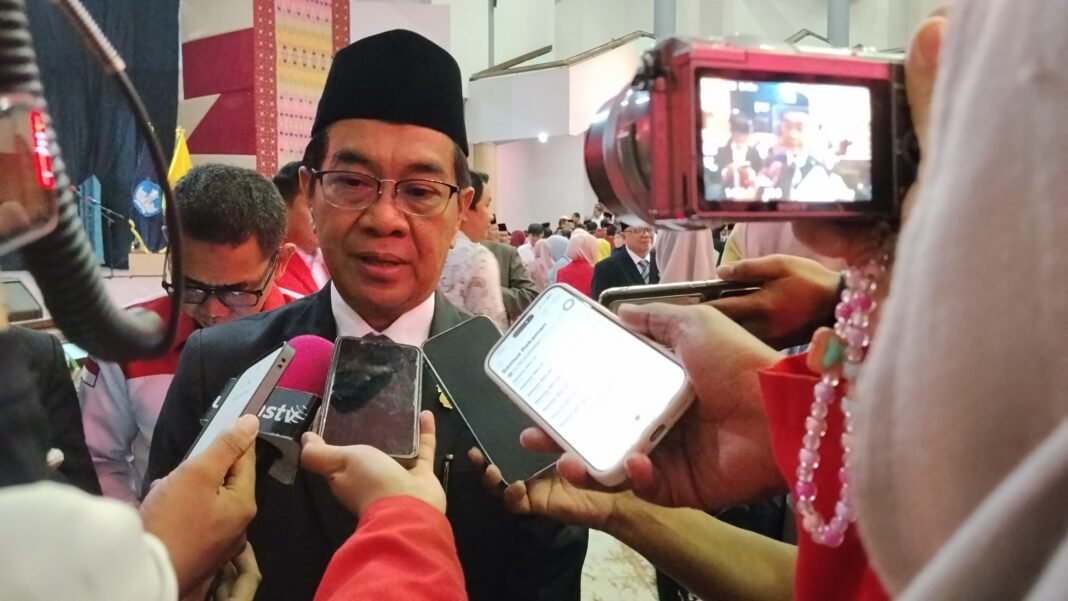 Sambut Mahasiswa Baru, Rektor Unhas Tekankan Budaya Prestasi dan Hapus Citra Anarkis Rektor Universitas Hasanuddin (Unhas), Prof. Jamaluddin Jompa. (Foto: Opsi/Rio)