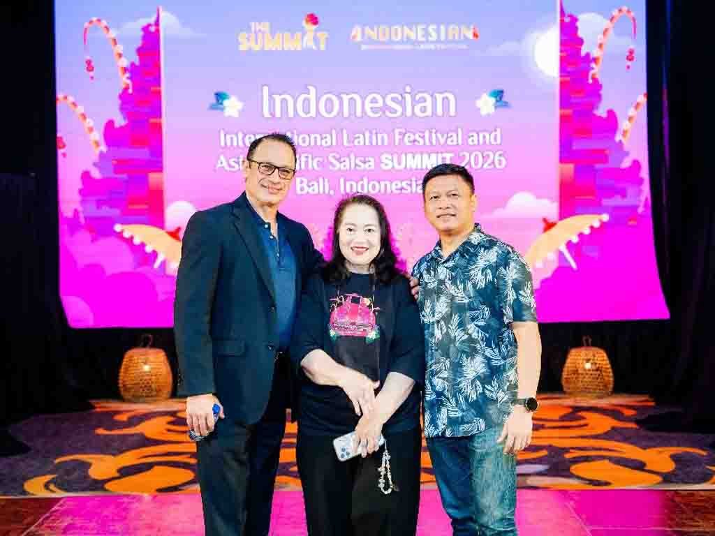 Indonesia Gelar Indonesian International Latin Festival & Asia-Pacific Salsa Summit 2026 di Bali Indonesian International Latin Festival & Asia-Pacific Salsa Summit 2026 resmi digelar di Bali. (Foto: Istimewa)