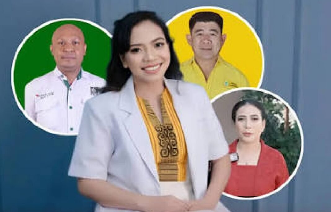Mendiang dokter Icha dan tiga anggota anggota DPRD TTU. (Foto: Ist)