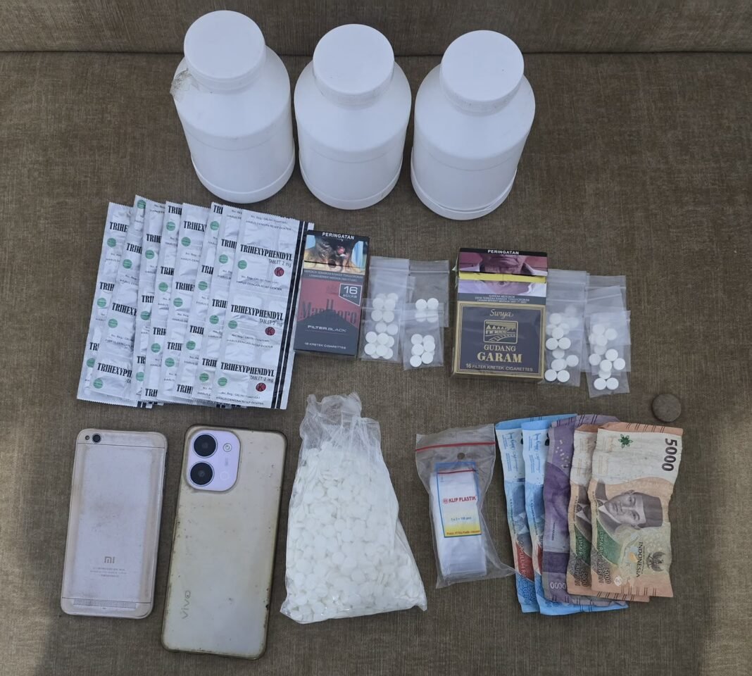 Obat daftar G disita Polres Maros. (Foto: Dok. Humas Polres)