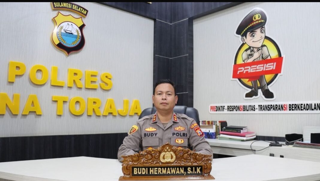Polres Tana Toraja Bongkar Modus Judi Online Berkedok Undian Mobil Kapolres Tana Toraja AKBP Budi Hermawan