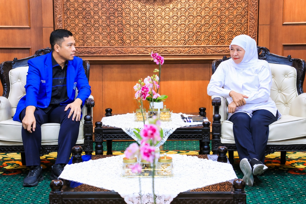 Ketum GAMKI Bertemu Khofifah, Bahas Konferda dan Misi Dagang Jatim ke China Ketum gamki