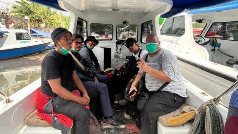 Speedboat Angkut 8 Jurnalis Hilang di Selat Sunda Jurnalis yang dilaporkan hilang kontak. (Foto: Ist)