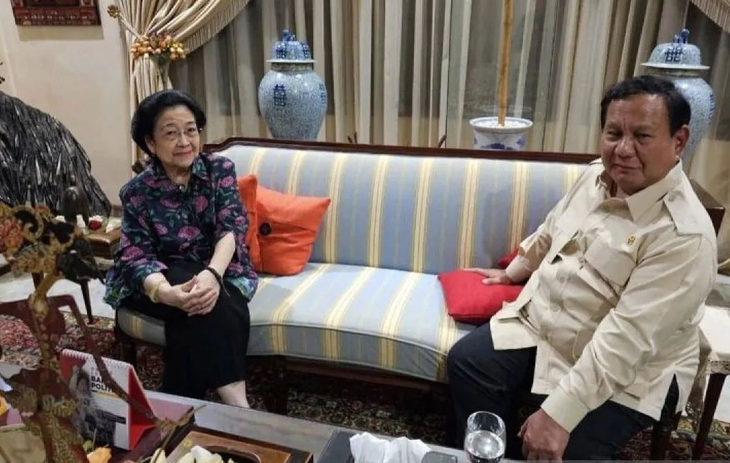 Prabowo Temui Megawati di Teuku Umar, Said Ungkap Isi Pertemuan Presiden Prabowo Subianto menyambangi kediaman Ketua Umum PDIP Megawati Soekarnoputri di Jalan Teuku Umar, Menteng, Jakarta Pusat, Senin (28/9/2026) petang. (Foto: Satpres)