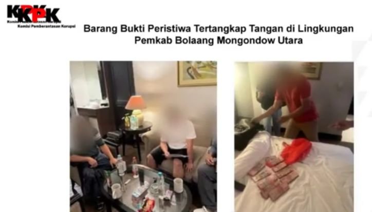 KPK Bongkar Modus Fee Proyek 10 Persen, Bupati Bolmut Jadi Tersangka barang bukti