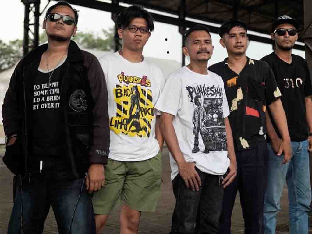 Grup band punk asal Karawang, Punkesmas. (Foto: Istimewa)