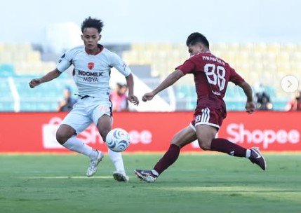 PSM Makassar ditahan imbang 2-2 oleh tamunya Persita Tangerang. (Foto: Persita)