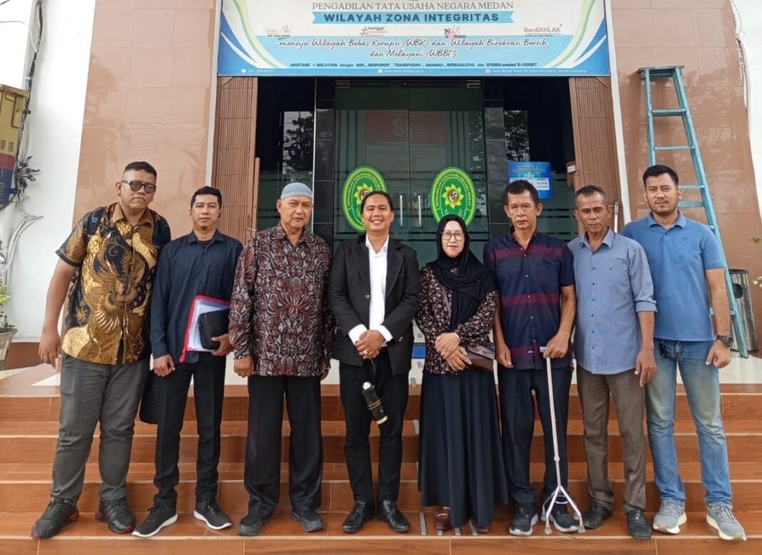 Sertifikat Kantor Lurah Indra Kasih Digugat, Ahli Waris Abdul Djalil: Tanah Kami Belum Pernah Dibayar Sengketa tanah kantor Lurah Indra Kasih bergulir ke PTUN, ahli waris gugat sertifikat Pemko Medan. (Foto: Istimewa)