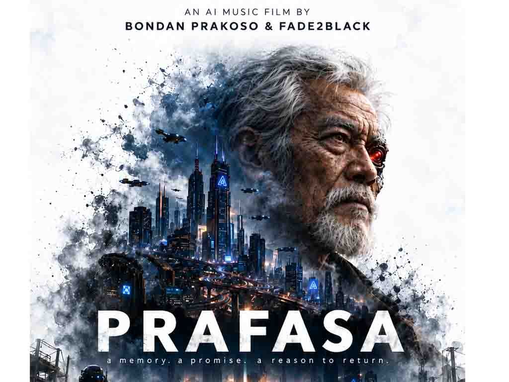 Bondan Prakoso & Fade2Black Hadirkan Terobosan Lewat AI Music Film PRAFASA Poster film Prafasa milik Bondan Prakoso & Fade2Black. (Foto: Istimewa)