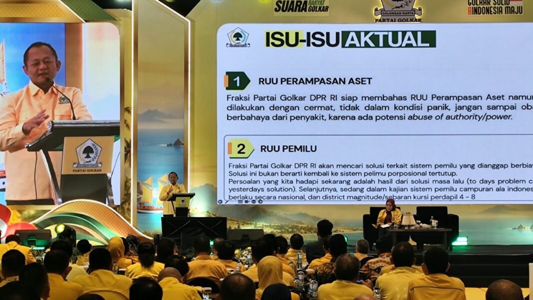 Dorong PT 5 Persen, Sekjen Golkar Fokus Tambah Kursi DPR Dibanding Menang Pemilu 2029 Dorong PT 5 Persen, Sekjen Golkar Fokus Tambah Kursi DPR Dibanding Menang Pemilu 2029