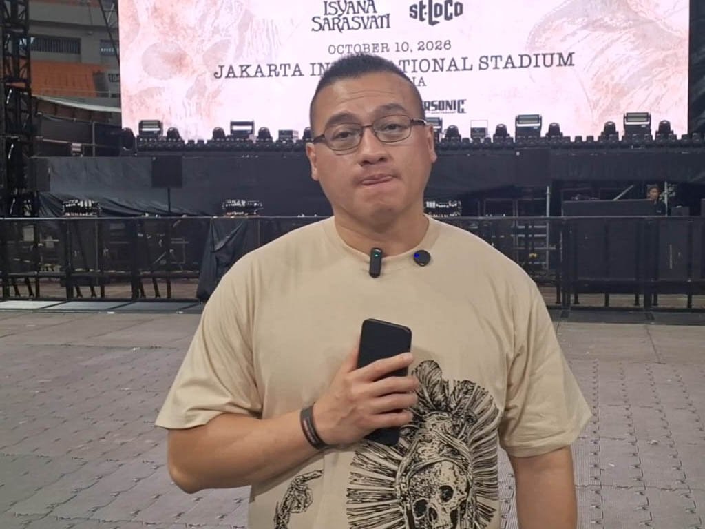 Anggota DPRD DKI Jakarta, Hardiyanto Kenneth usai menonton konser Avenged Sevenfold di Jakarta. (Foto: Opsi/Eno Suratno Wongsodimedjo)