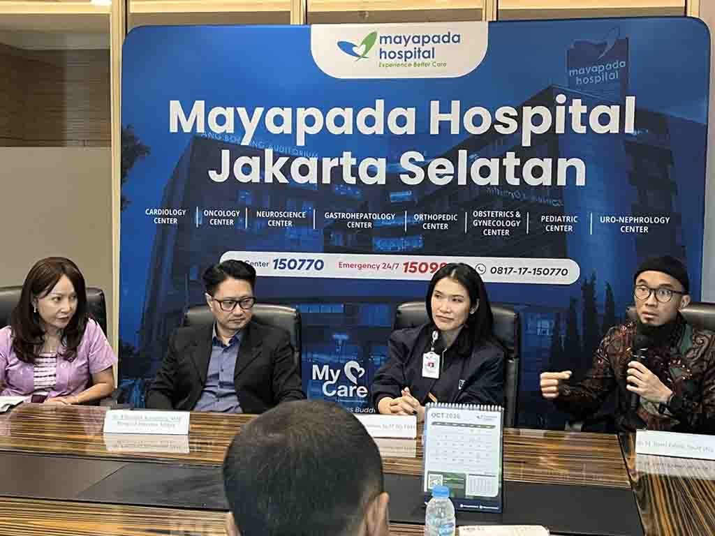 Press conference dan media discussion terkait Strategic PCI Meeting dan fasilitas cardiology Mayapada Hospital Jakarta Selatan. (Foto: Istimewa)