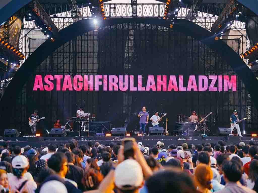 Aksi grup band Wali di Synchronize Fest 2026. (Foto: Istimewa)