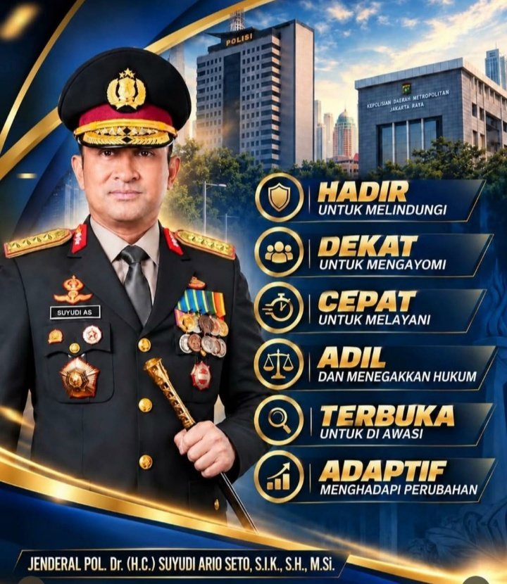 Enam Program Kapolri, Dorong Polri Hadir Nyata dan Responsif di Tengah Masyarakat Ini enam program Kapolri. (Foto: Humas Polri)