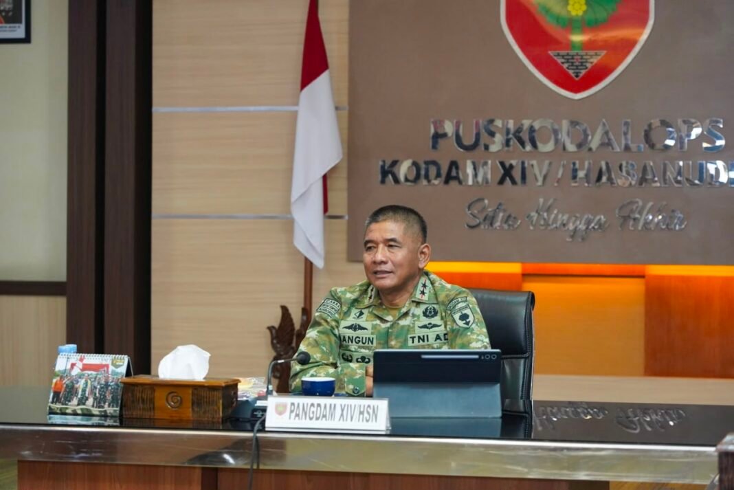 Pangdam XIV/Hasanuddin Mayjen TNI Bangun Nawoko